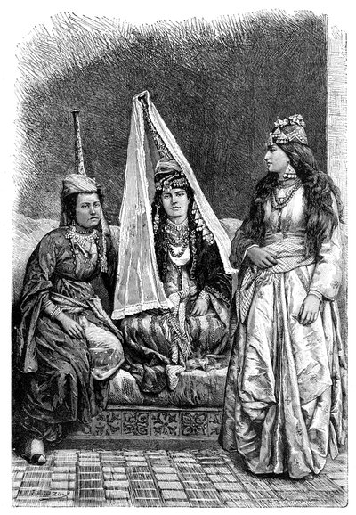 Princesa Druze y Dama del Líbano, 1895 de Unbekannt