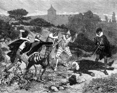 Duelo de los Mignons, 27 de abril de 1578, 1882-1884 de Unbekannt