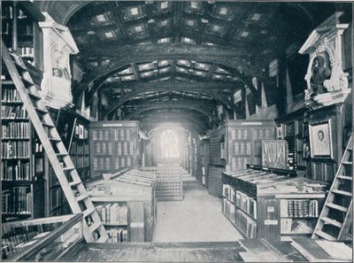 Biblioteca de Duke Humphrey, c. 1902 de Unbekannt