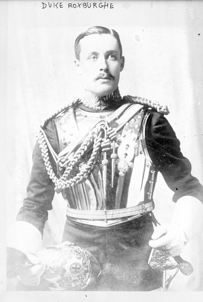 Duque de Roxburghe. 1913 (foto en blanco y negro) de Unbekannt