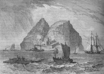 Castillo de Dumbarton, c1880 de Unbekannt