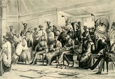 Durbar de Lord Auckland, c1836-1842, 1925 de Unbekannt