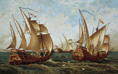 Embarcaciones del tiempo de los descubridores de Unbekannt