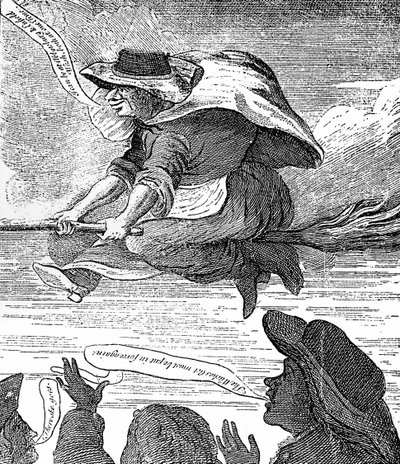 E Canning reivindicado o el vuelo de los gitanos de Mr S-sy a Enfield Wash, c1753 de Unbekannt