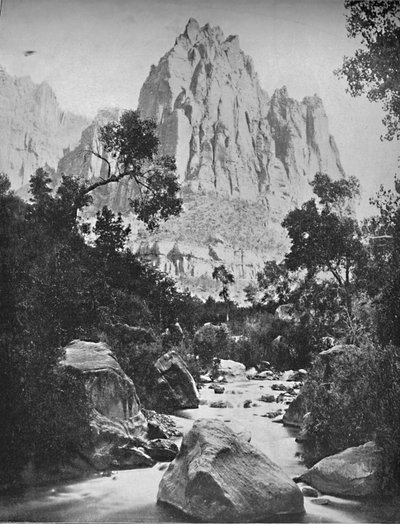 Eagle Crag, Shoshone Falls, Idaho, c. 1897 de Unbekannt