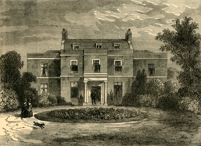 Casa de Earls Court, anteriormente Casa de John Hunter, c1876 de Unbekannt