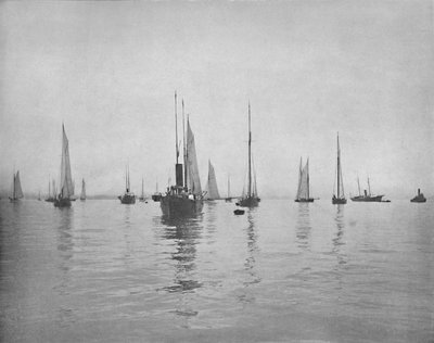 Mañana temprano en la bahía de Nueva York, c. 1897 de Unbekannt