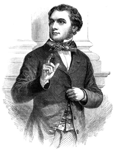 Primer retrato de Mr. Gladstone, siglo XIX de Unbekannt