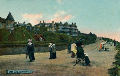 East Cliff, Bournemouth, c1905 de Unbekannt