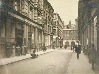 Extremo este de Jewin Street, Londres, c1920 de Unbekannt