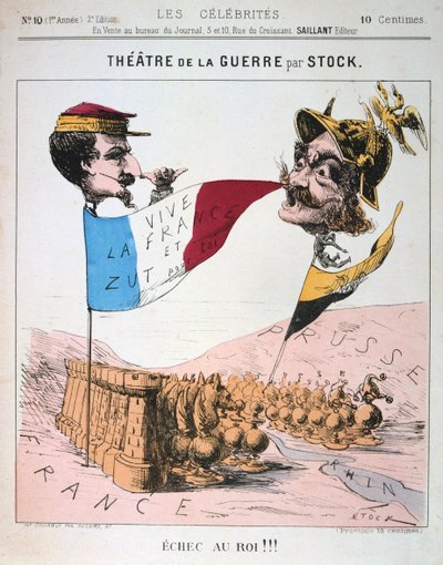 Echec au Roi, Guerra Franco-Prusiana, 1870-1871 de Unbekannt