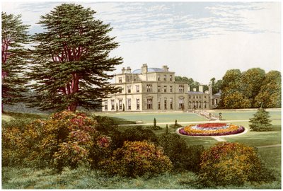 Eden Hall, Cumberland, hogar del Baronet Musgrave, c1880 de Unbekannt