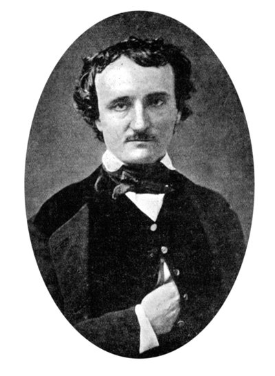 Edgar Allan Poe 1809-1849, autor y poeta estadounidense, principios del siglo XX de Unbekannt