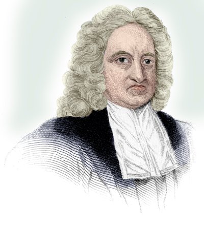 Edmond Halley, astrónomo, matemático, meteorólogo y físico inglés, c. 1850 de Unbekannt