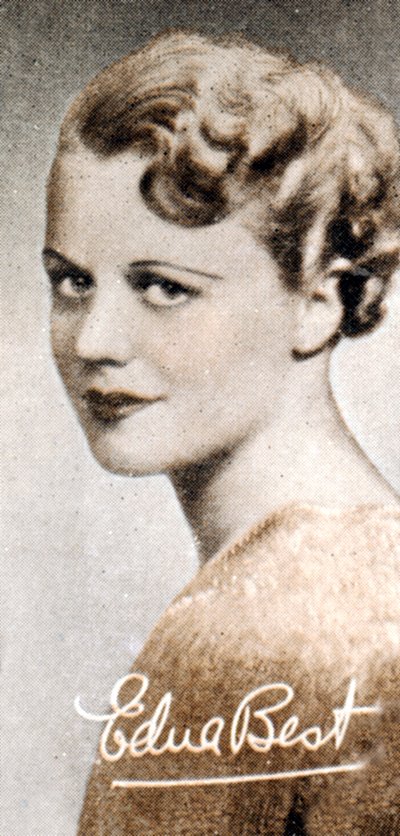 Edna Best 1900-1974, actriz británica de teatro y cine, 1935 de Unbekannt