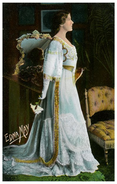 Edna May, actriz y cantante estadounidense, c1900-1919 de Unbekannt
