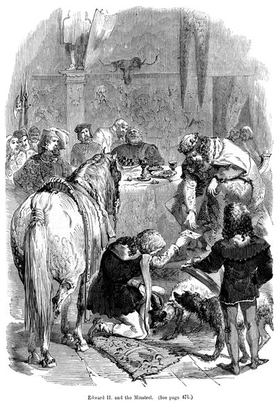 Eduardo II y el juglar de Unbekannt
