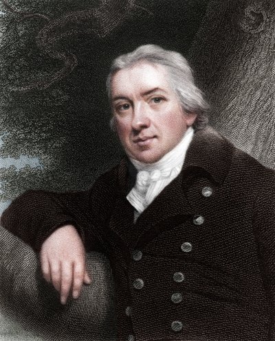 Edward Jenner, médico inglés, 1837 de Unbekannt