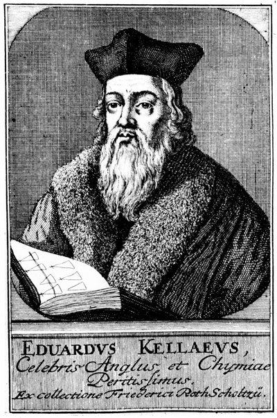 Edward Kelley, astrólogo y alquimista, 1575 c. 1700 de Unbekannt