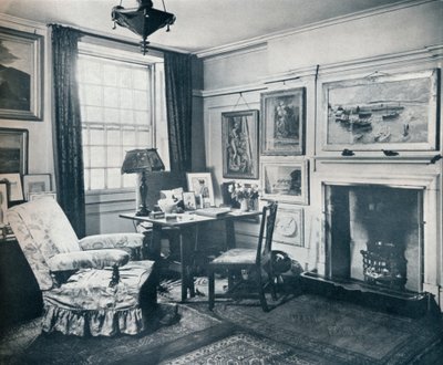 Sala de estar de Edward Marsh, c1934 de Unbekannt