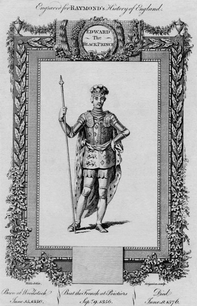 Eduardo el Príncipe Negro de Unbekannt