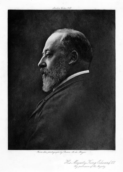 Eduardo VII, rey del Reino Unido de Gran Bretaña e Irlanda, 1901-1910 de Unbekannt
