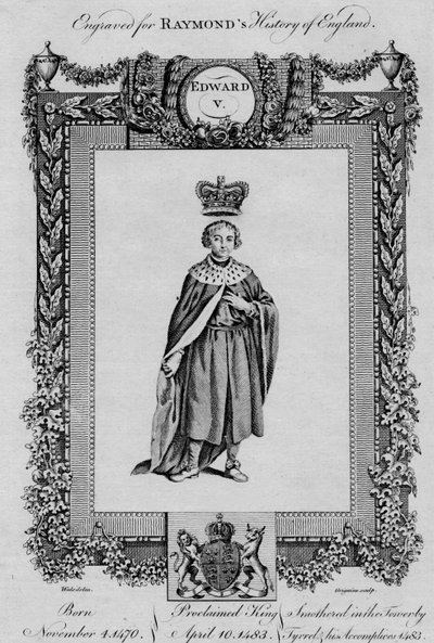 Eduardo V, c1787 de Unbekannt