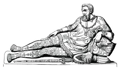 Efigie de Philippe de Chabot, Almirante de Francia, c. 1570, 1870 de Unbekannt