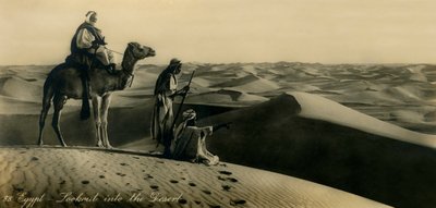 Egipto - Mirador hacia el desierto, c1918-c1939 de Unbekannt