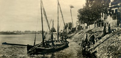 Egipto - Pueblo Embaba cerca de El Cairo, c1918-c1939 de Unbekannt