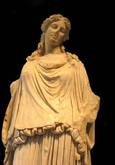 Eirene, la Diosa de la Paz, copia romana de un original griego, 1ra mitad del siglo I d.C. de Unbekannt