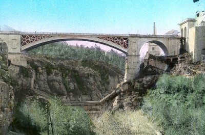 Puente El-Kantara, Constantina, noreste de Argelia de Unbekannt