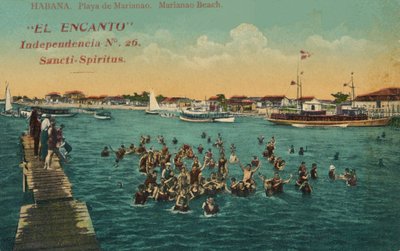 El Encanto Independencia, Sancti-Spiritus. Playa de Marianao. Habana, c1910 de Unbekannt