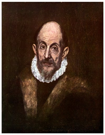 El Greco, pintor griego activo en España, c1604 1956 de Unbekannt