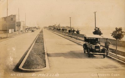 El Malecón, Cienfuegos, Cuba, c1910 de Unbekannt