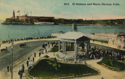 El Malecón y el Morro, La Habana, Cuba, c1915 de Unbekannt