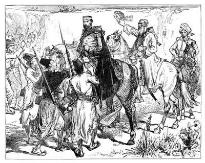 Eldred Pottinger en Herat, Afganistán, c. 1837, 1900 de Unbekannt