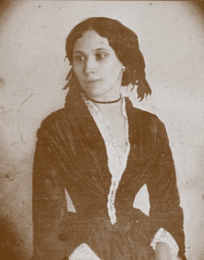 Elena Alexandrovna Denisyeva 1826-1864, ca. 1860 de Unbekannt