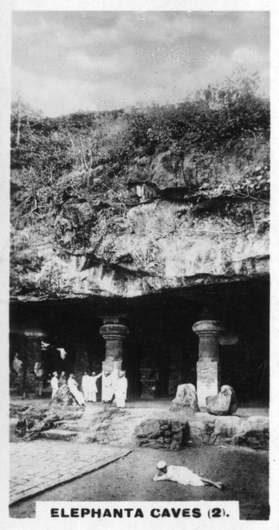 Cuevas de Elephanta, Bombay, India de Unbekannt