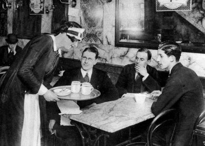 Café de las once, Londres, 1926-1927 de Unbekannt