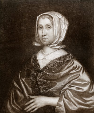 Elizabeth Steward, madre de Oliver Cromwell, siglo XVII, 1899 de Unbekannt