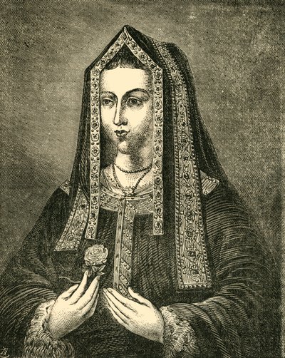 Isabel, esposa de Enrique VII, 1881 de Unbekannt