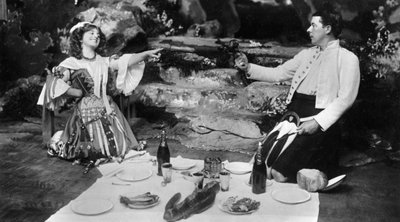 Ellaline Terriss y Seymour Hicks en The Gay Gordons, c. 1907 de Unbekannt