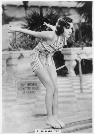 Elsa Marriott, actriz, 1938 de Unbekannt