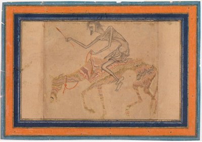 Caballo y jinete demacrados, ca. 1625 de Unbekannt