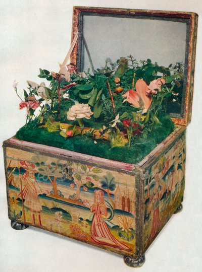 Cofre bordado, siglo XVII, 1929 de Unbekannt