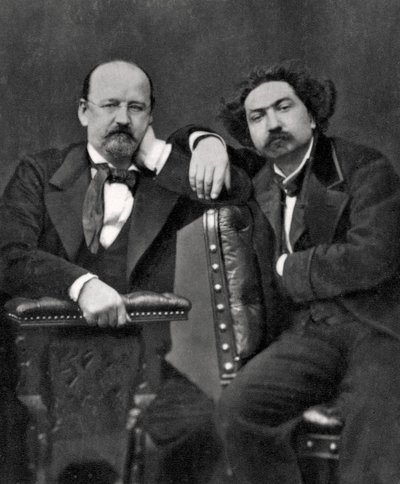 Emile Erckmann y Alexandre Chatrian, escritores franceses, 1887 de Unbekannt