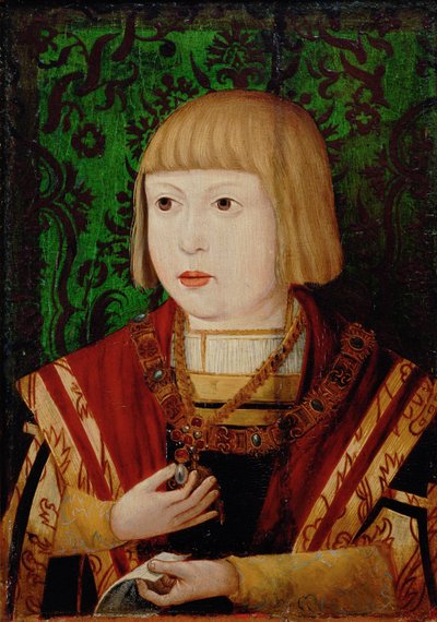 Emperador Fernando I 1503-1564 a la edad de diez o doce años, c. 1520 de Unbekannt