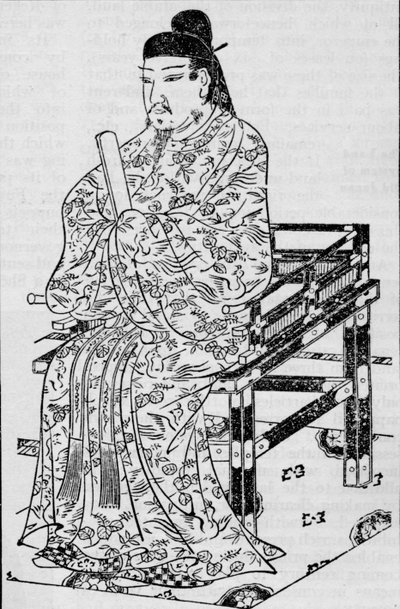 Emperador Kanmu, quien estableció la Ley de Sucesión Japonesa, 1907 de Unbekannt