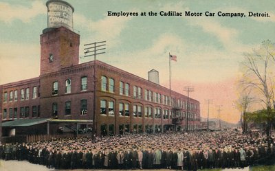 Empleados de la Cadillac Motor Car Company, Detroit, c1930s de Unbekannt